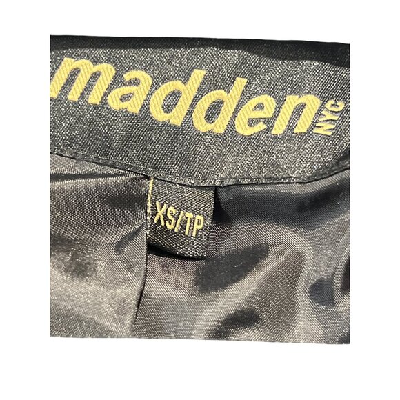 Leopard Print Faux Fur Hooded Coat Madden NYC XS - Picture 3 of 4